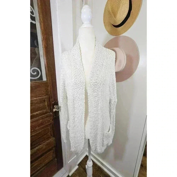 Abercrombie Girls Size XL White Cardigan - Picture 1 of 7